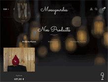 Tablet Screenshot of mosagourdes.com